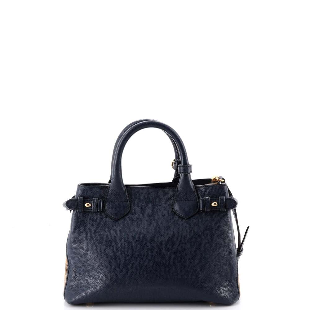 Burberry Banner Tote Leather And House #248859B56B - Picture 3 of 7